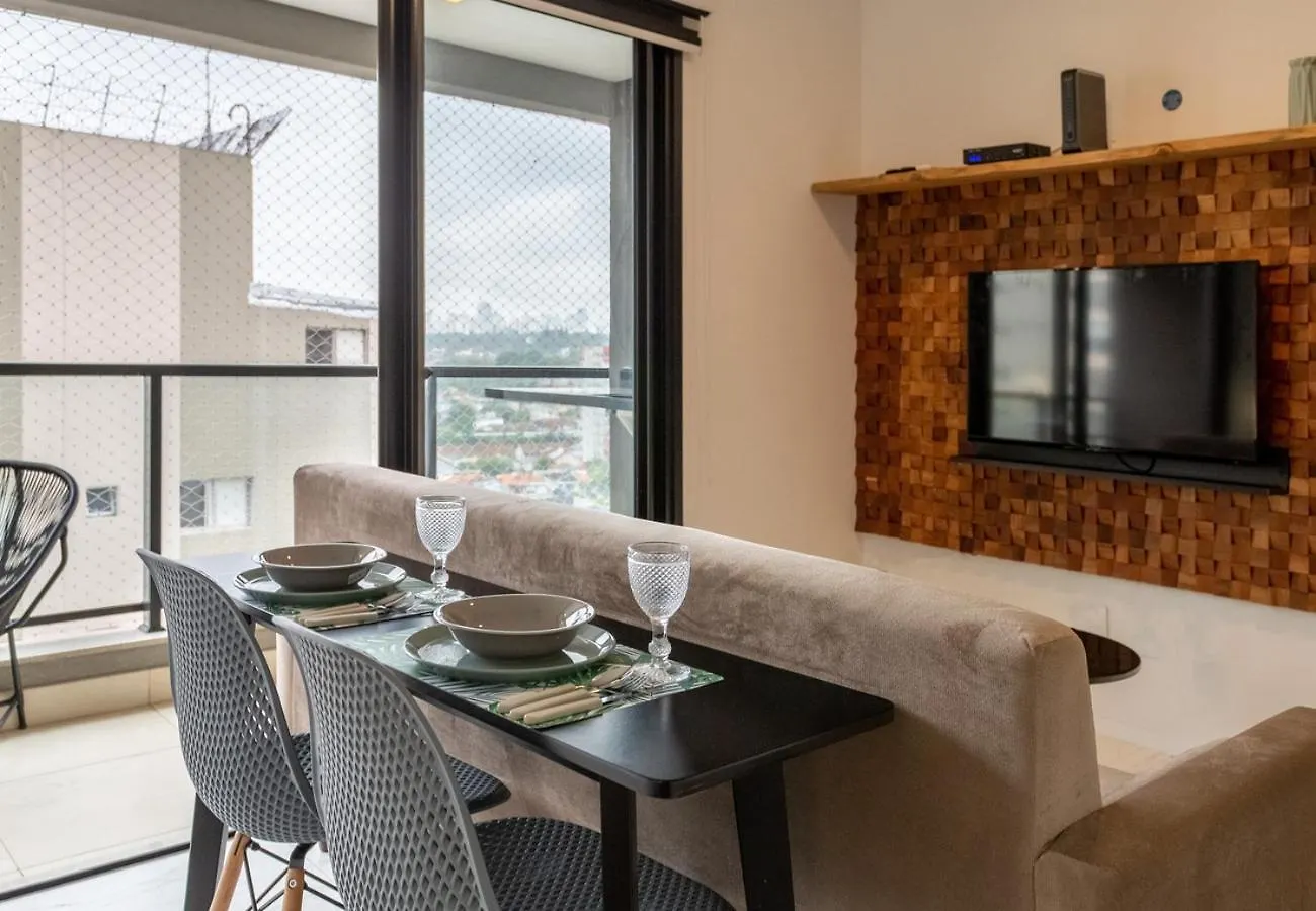 Easy Star - Studio C/Vaga Ao Lado Metro Campo Belo - Oo01H Sao Paulo Apartment